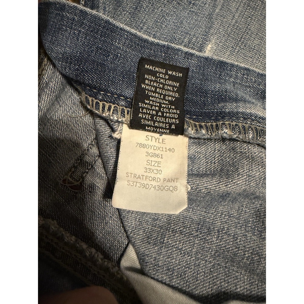 Ralph Lauren Polo Jeans Stratford Jean Men 33 x 30 Wide Leg Baggy Y2K Grunge 90s - Picture 10 of 16